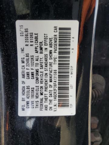 2015 HONDA ACCORD LX 1HGCR2F36FA131566