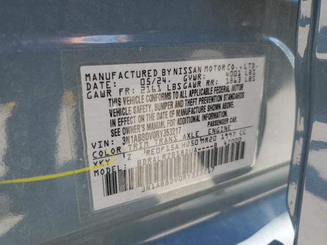 2024 NISSAN SENTRA SR 3N1AB8DV0RY353217