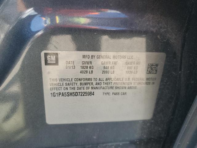 2013 CHEVROLET CRUZE LS - 1G1PA5SH5D7225984