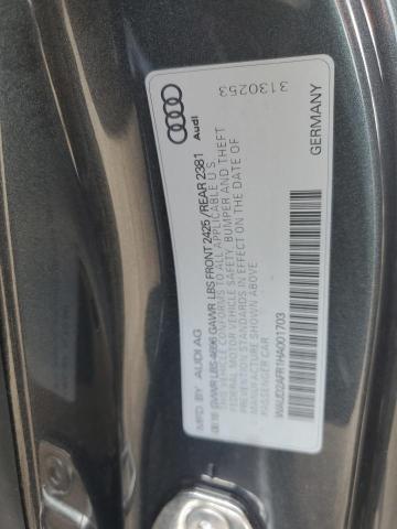 2017 AUDI A5 SPORT WAUD2AFR1HA001703