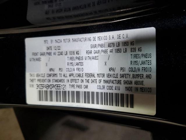 2023 MAZDA 3 SELECT 3MZBPABM0PM355121