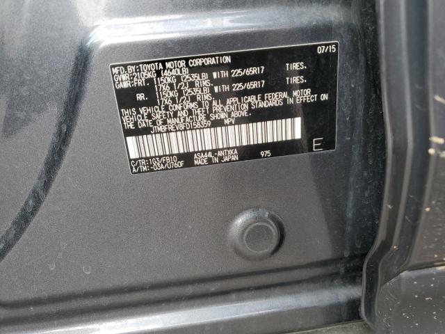 2015 TOYOTA RAV4 LE JTMBFREV8FD158359