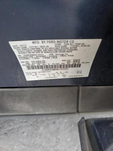 2017 FORD TAURUS SEL 1FAHP2E88HG122221