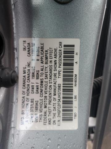 2018 HONDA CIVIC LX 2HGFC2F54JH573983