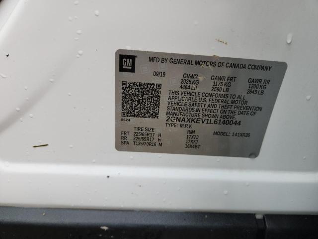2020 CHEVROLET EQUINOX LT - 2GNAXKEV1L6140044