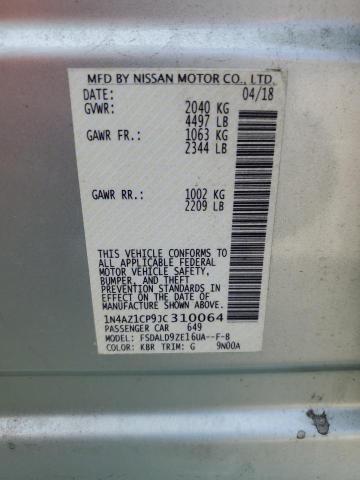 2018 NISSAN LEAF S 1N4AZ1CP9JC310064