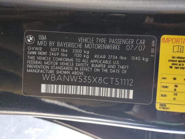 2008 BMW 550 I #3319181814