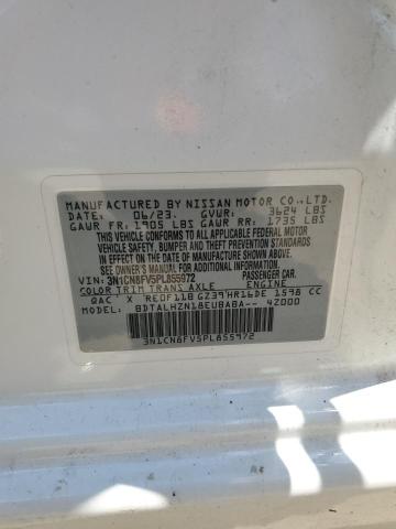 2023 NISSAN VERSA SR 3N1CN8FV5PL855972