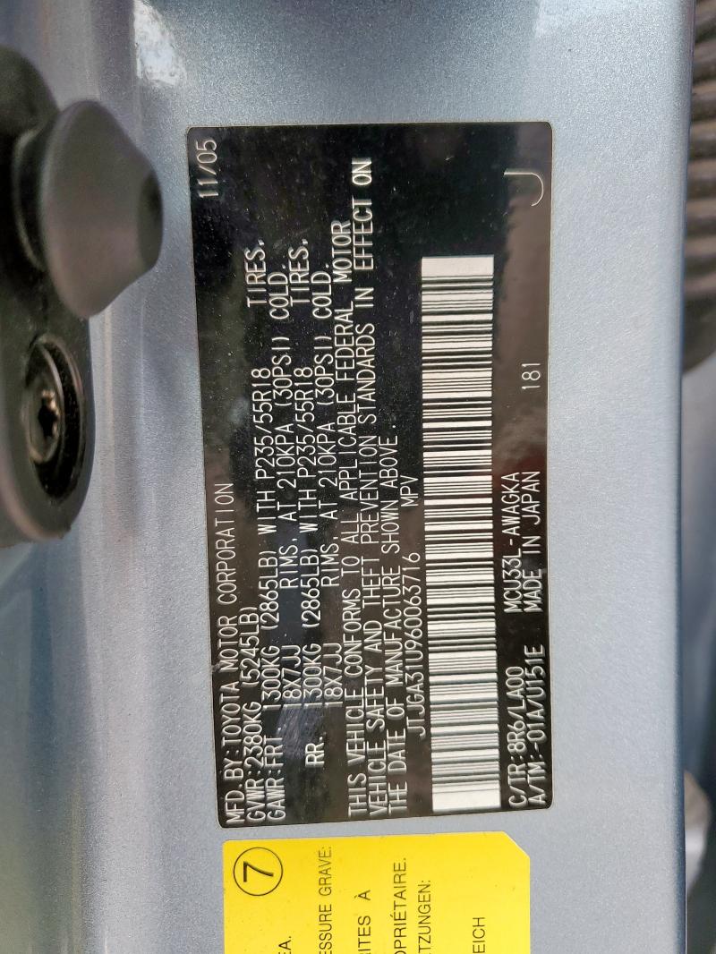 2006 LEXUS RX 330 #3279868275