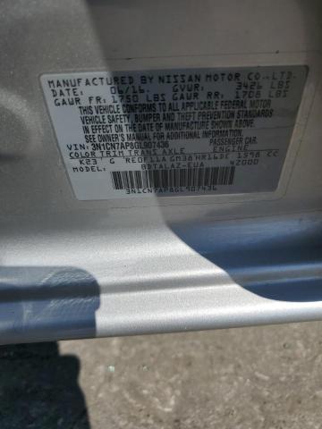 2016 NISSAN VERSA S 3N1CN7AP8GL907436