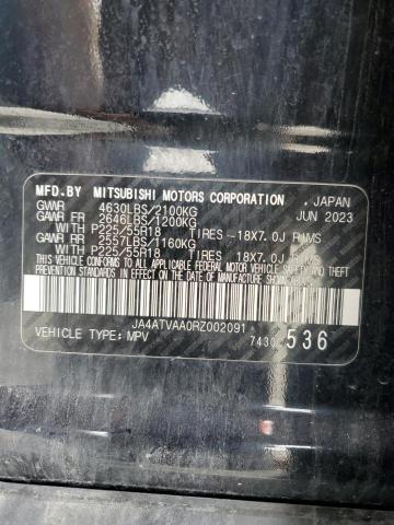2024 MITSUBISHI ECLIPSE CR JA4ATVAA0RZ002091