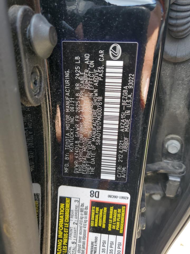 Lexus Es 250 Base Image 12