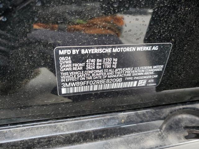 2024 BMW 330XI 3MW89FF02R8E82098