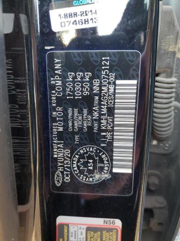 2021 HYUNDAI ELANTRA SE - KMHLM4AG2MU075121