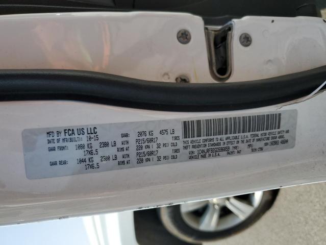 2016 JEEP PATRIOT LATITUDE 1C4NJRFB2GD596859