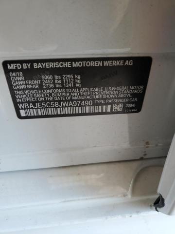 2018 BMW 540 I WBAJE5C58JWA97490