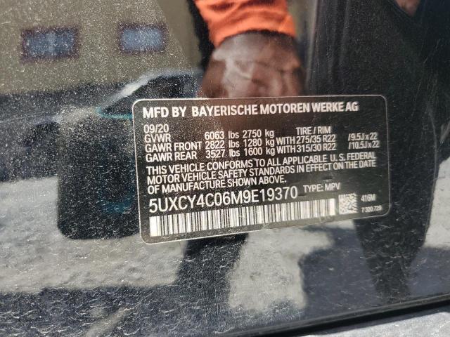2021 BMW X6 5UXCY4C06M9E19370