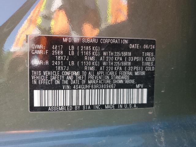 2024 SUBARU CROSSTREK SPORT 4S4GUHF69R3809467