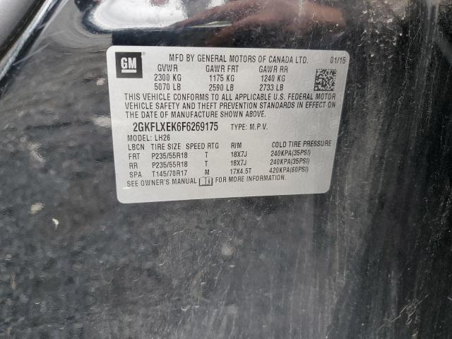 2015 GMC TERRAIN SL 2GKFLXEK6F6269175