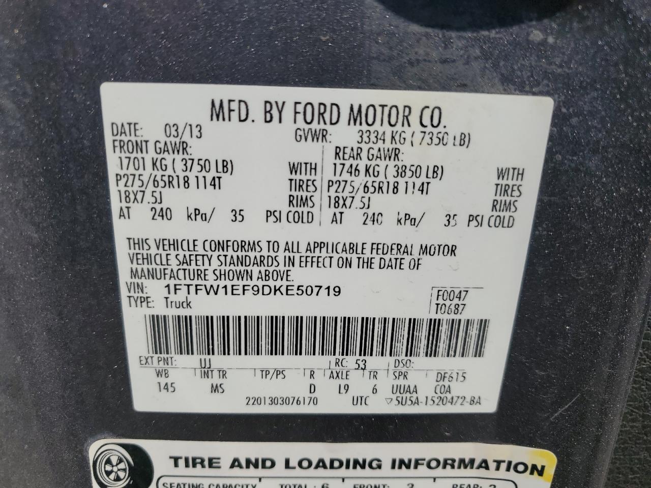 FORD F-150 SUPERCREW