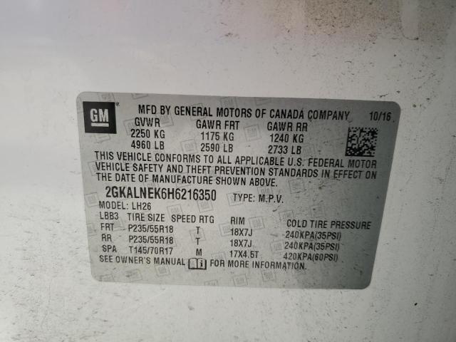 2017 GMC TERRAIN SL #3285011957