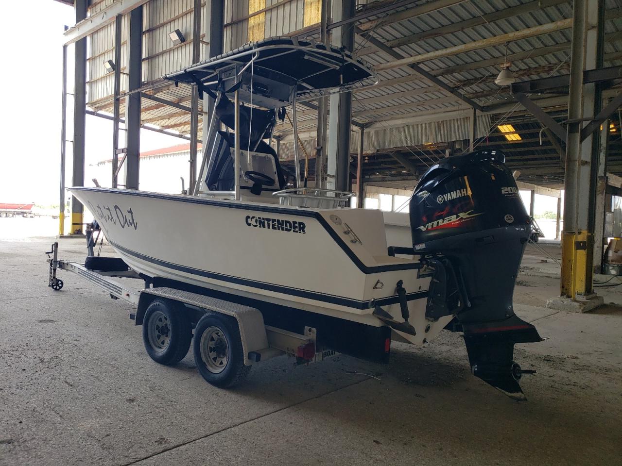 Lot #3309234639 1999 CONTENDER 21 OPEN/CUDDY