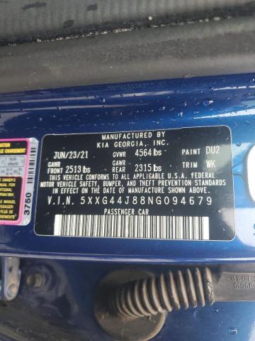 2022 KIA K5 GT 5XXG44J88NG094679