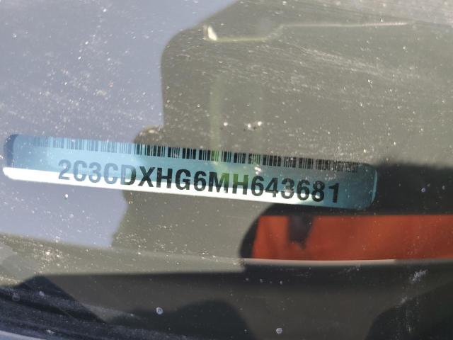 2021 DODGE CHARGER GT 2C3CDXHG6MH643681