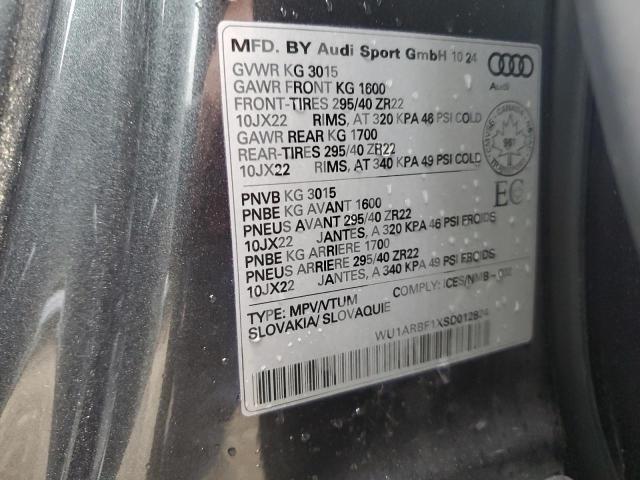 2025 AUDI RS Q8 WU1ARBF1XSD012824