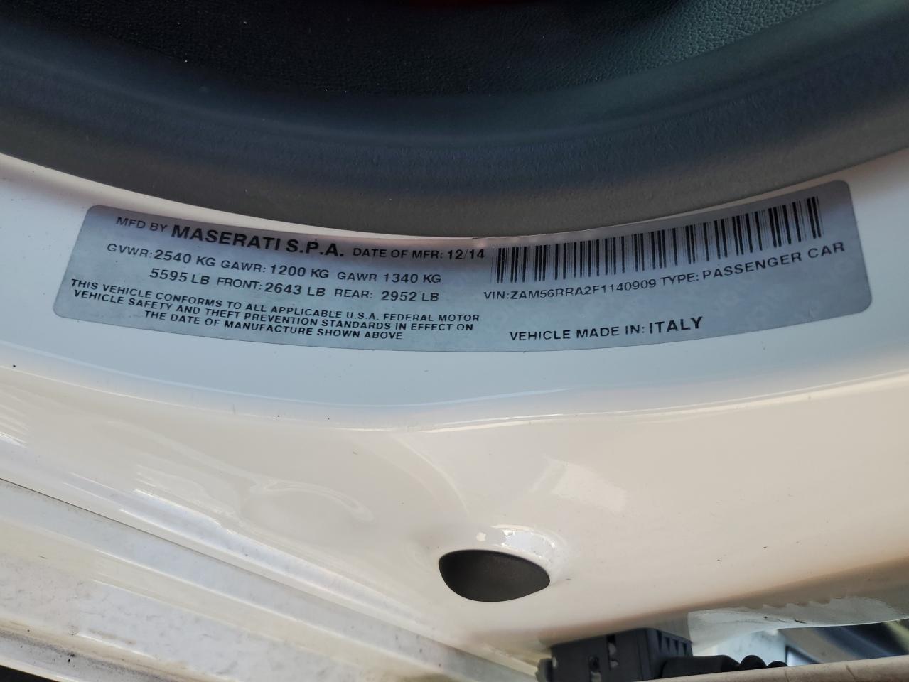 MASERATI QUATTROPORTE S