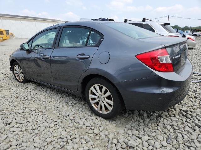 HONDA CIVIC EX 2012 gray  Gasoline 19XFB2F86CE385282 photo #3
