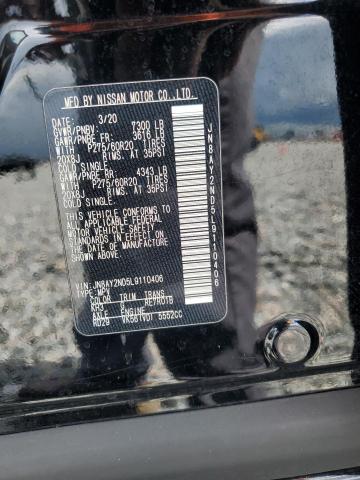 2020 NISSAN ARMADA SV JN8AY2ND5L9110406