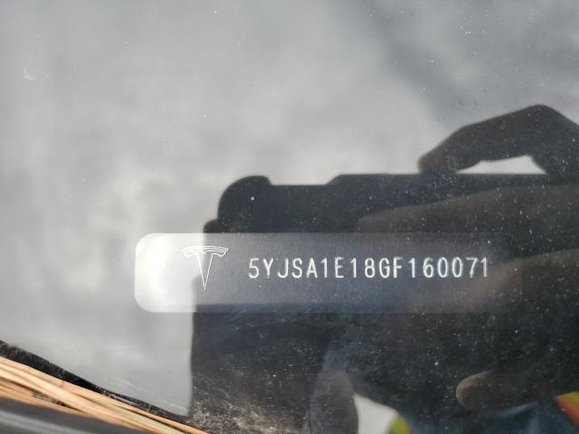 2016 TESLA MODEL S - 5YJSA1E18GF160071