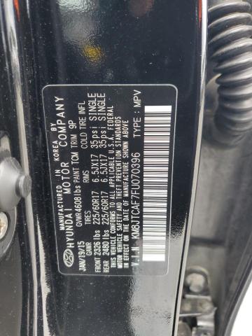 2015 HYUNDAI TUCSON GLS KM8JTCAF7FU070396