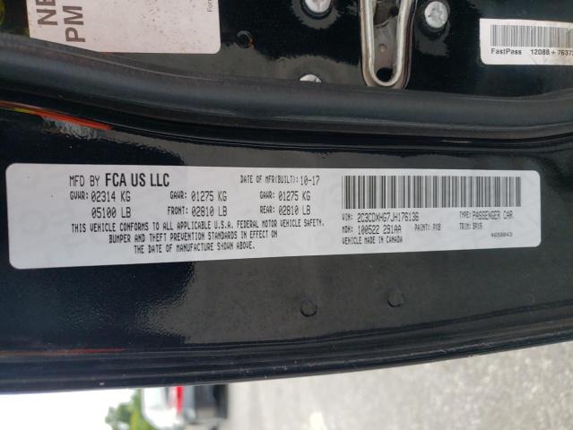 2018 DODGE CHARGER SX 2C3CDXHG7JH176136