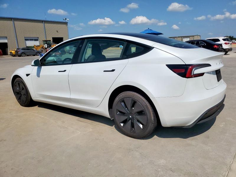 2025 TESLA MODEL 3 5YJ3E1EA2SF020521