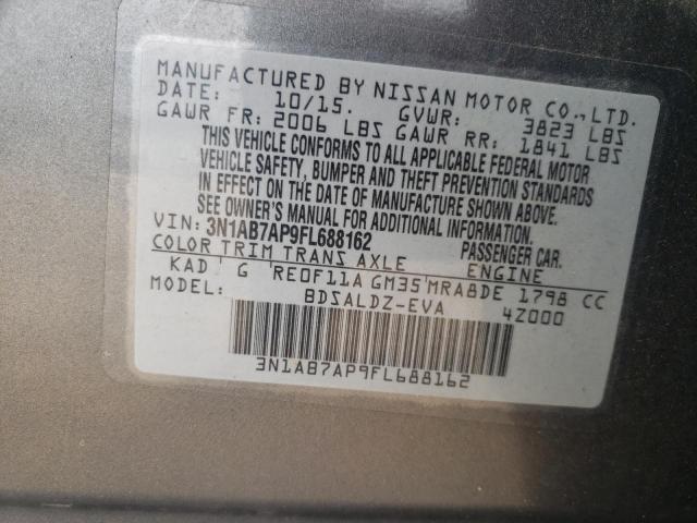 2015 NISSAN SENTRA S - 3N1AB7AP9FL688162