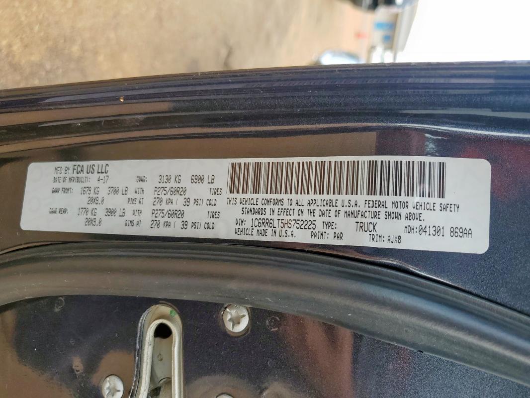 2017 RAM 1500 SLT #3281540412