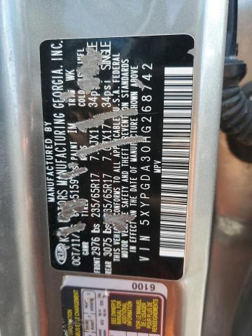 2017 KIA SORENTO LX 5XYPGDA30HG268742