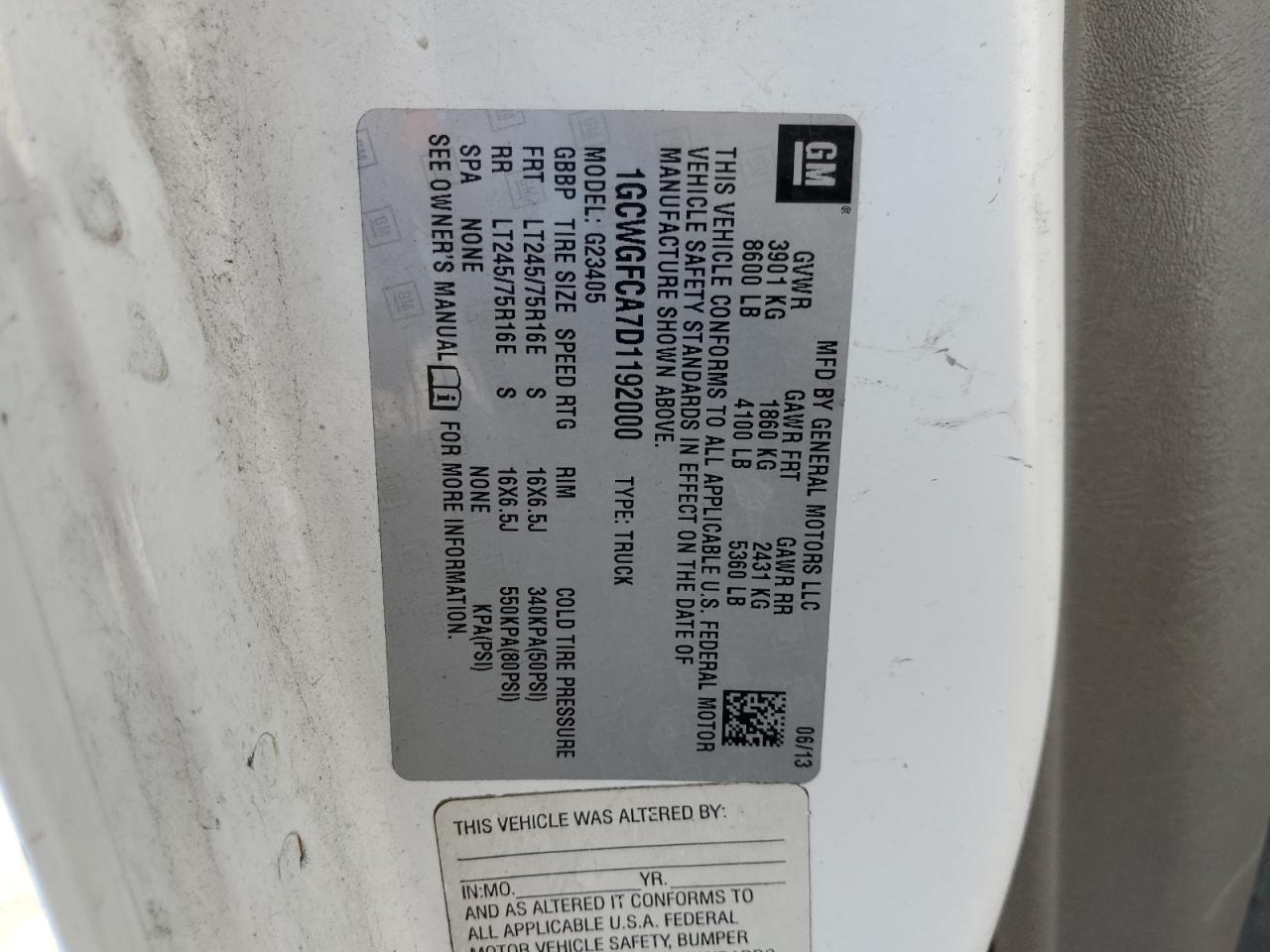 CHEVROLET EXPRESS G2