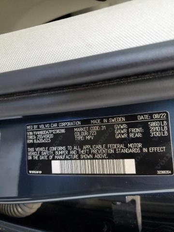 2023 VOLVO XC60 ULTIM YV4H60DA7P1238286