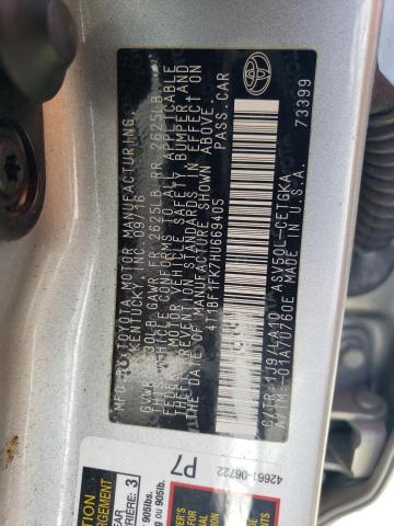 2017 TOYOTA UK 4T1BF1FK7HU669405