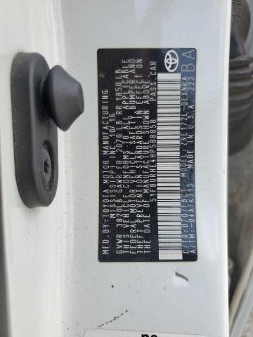2017 TOYOTA COROLLA L 5YFBURHE4HP588858