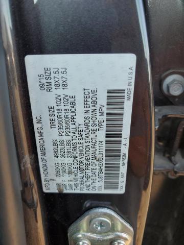 2016 ACURA RDX 5J8TB4H3XGL011174