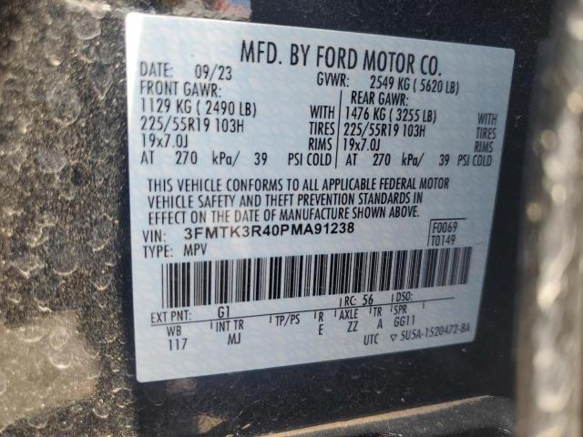2023 FORD MUSTANG MA 3FMTK3R40PMA91238