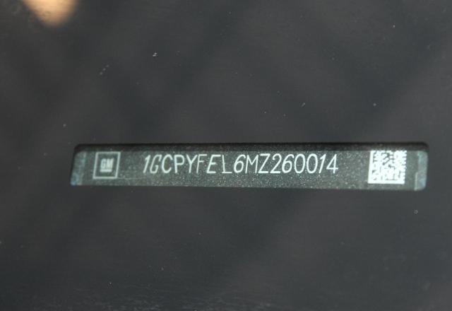 2021 CHEVROLET SILVERADO K1500 LT TRAIL BOSS 1GCPYFEL6MZ260014
