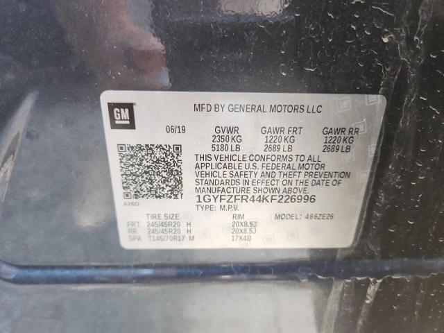 2019 CADILLAC XT4 SPORT 1GYFZFR44KF226996