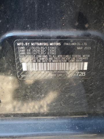 2015 MITSUBISHI MIRAGE DE ML32A3HJ8FH048296