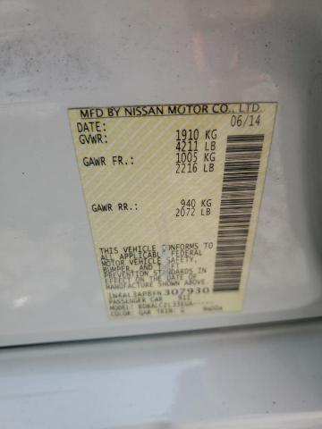 2015 NISSAN ALTIMA 2.5 - 1N4AL3AP8FN307930