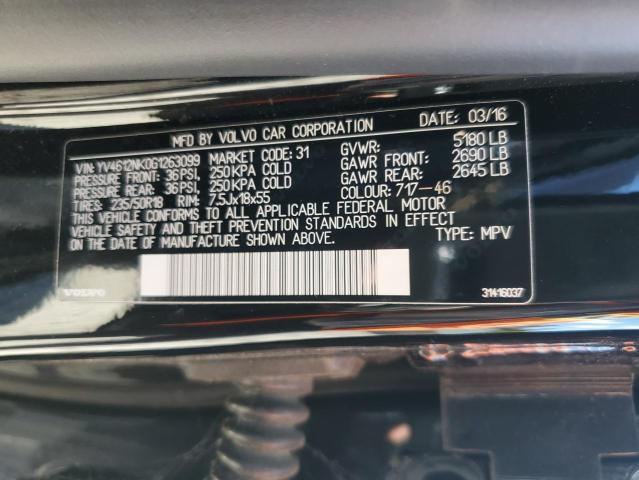2016 VOLVO XC70 T5 PREMIER YV4612NK0G1263099